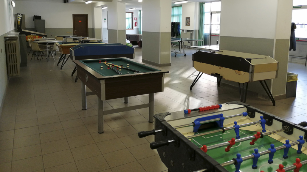 Sala giochi – Istituto Salesiano San Lorenzo – Novara
